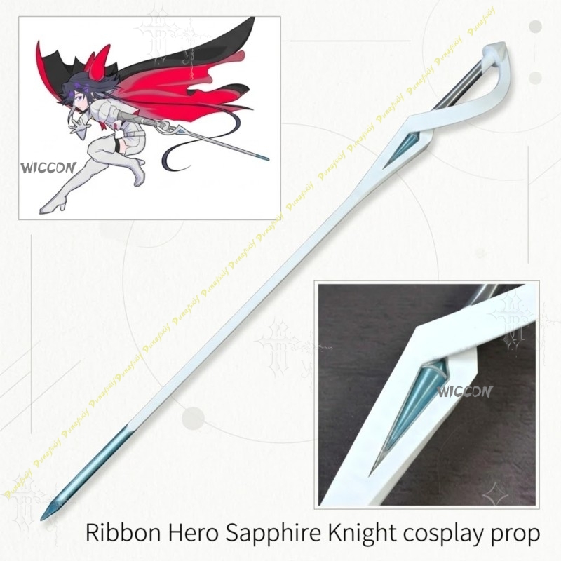 Anime Cosplay Merchandise - Safir Şövalye Cosplay Aksesuarı Kurdele Kahraman