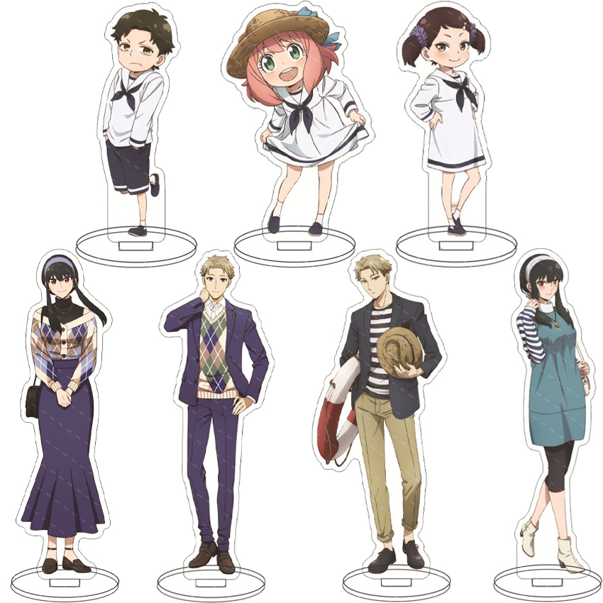 Anime Merchandise Toys - 16CM Anime Figürü ‌ CASUS AİLESİ