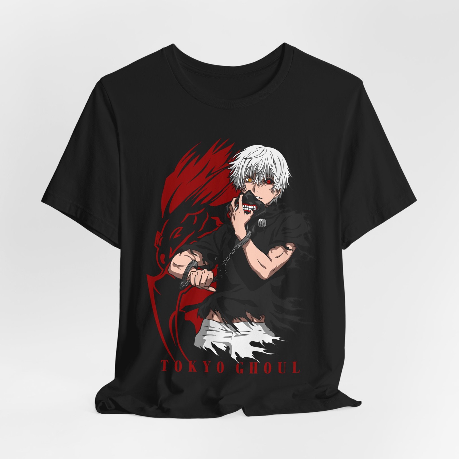 Anime Merchandise Tokyo - Tokyo Ghoul Anime Tişörtü, Unisex Kısa