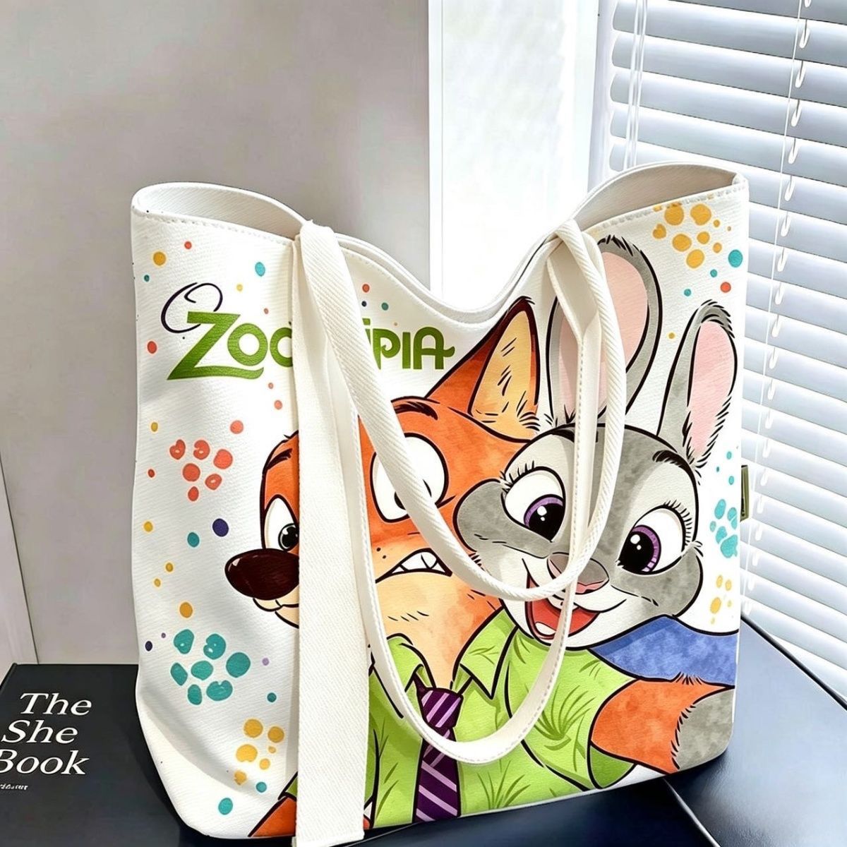 Zootopia Karikatür Kanvas Tote - Anime Merchandise Bag incelemesi ve fiyatı