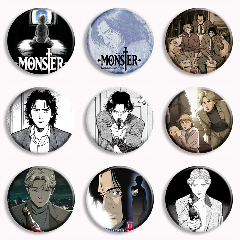 Canavar Anime Yumuşak Düğme Ro - Pin Button Badge incelemesi ve fiyatı
