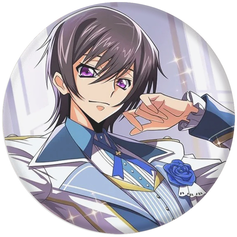 Lelouch Lamperouge Rozet Anime - Pin Button Badge incelemesi ve fiyatı